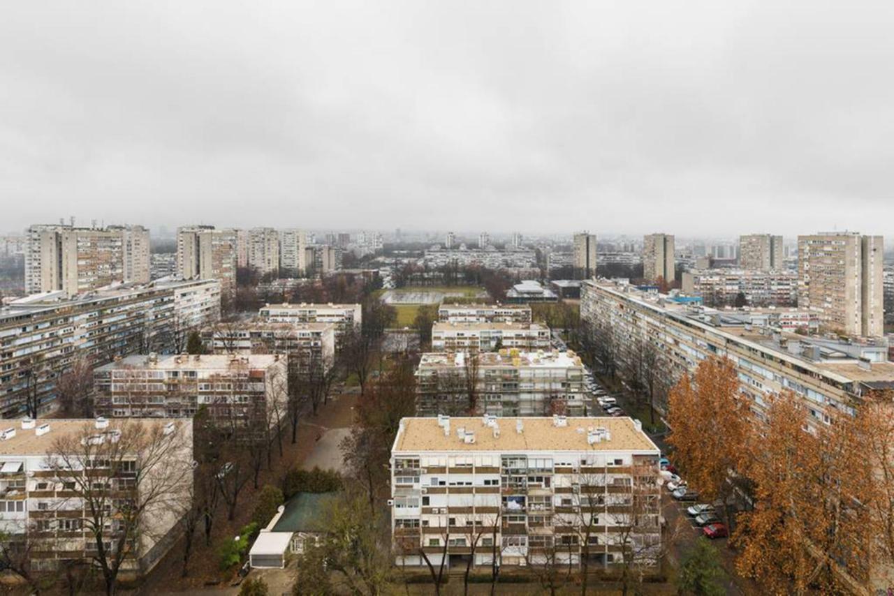 Апартаменти Penthouse "Sky 17" S Balkonom I Besplatnim Parkingom Загреб Екстер'єр фото